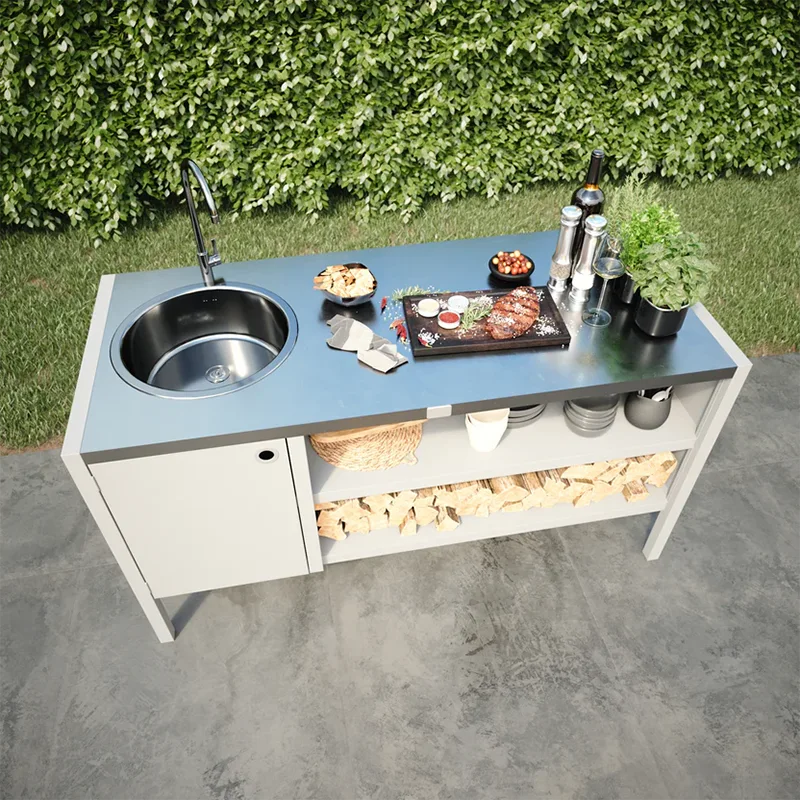 Multi Functional Outdoor Cabinet with Sink