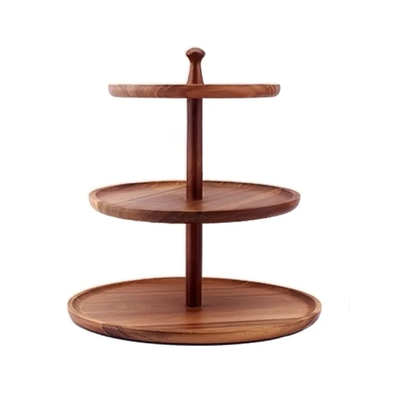 Dessertstativ i træ